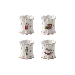 villeroy & boch set 4 anelli per tovaglioli collezione toy's delight