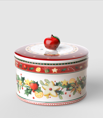 villeroy & boch scatola da pasticceria ø 14 collezione winter bakery delight