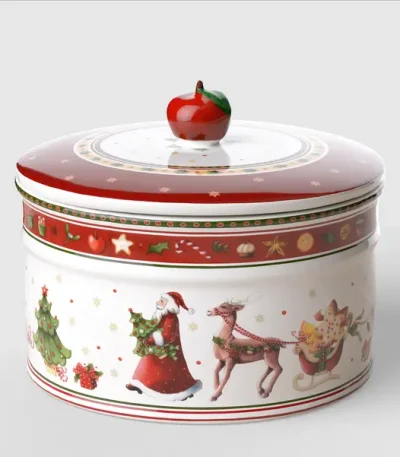 villeroy & boch scatola da pasticceria ø 17 collezione winter bakery delight