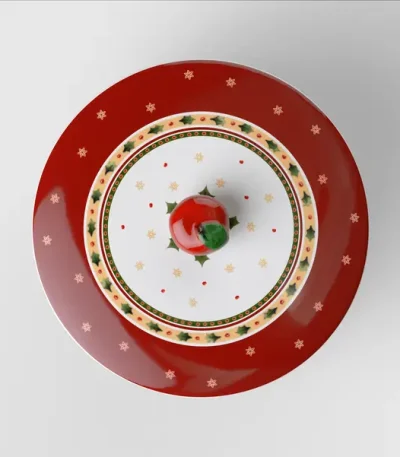 villeroy & boch scatola da pasticceria ø 17 collezione winter bakery delight