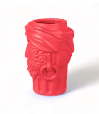 seletti vaso man collezione magna graecia colore rosa bouganville