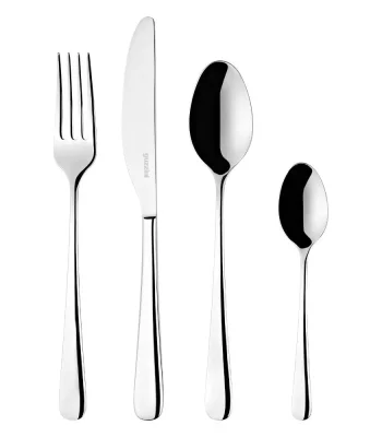 guzzini set posate da tavola "zelda" 24 pezzi